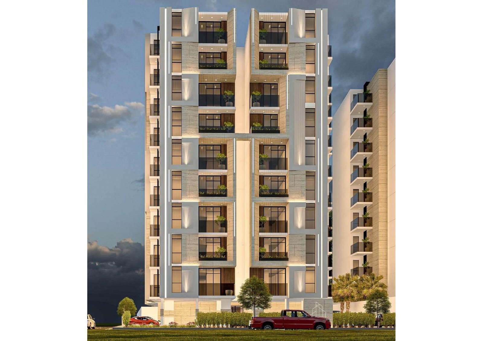 Three refined floor plans 3